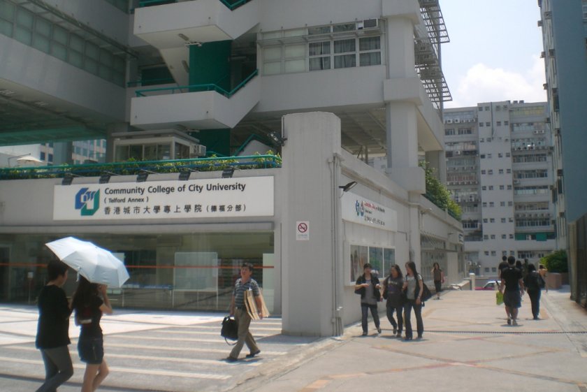 香港城市大学学院设置